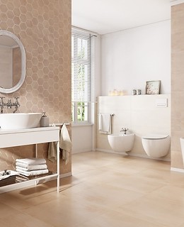 Beige mosaic from Arlequini collection