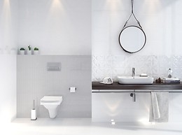 How to arrange white bathroom? 3
