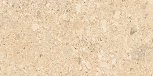 TERRAZZO STONE WARM BEIGE MATT RECT 59,8X119,8 G1