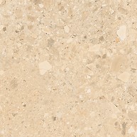 TERRAZZO STONE WARM BEIGE MATT RECT 59,8X59,8 G1