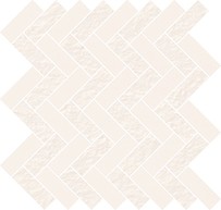 WHITE MICRO MOSAIC PARQUET MIX 31,3X33,1