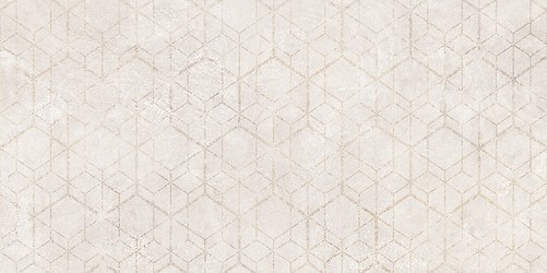 LIV TERRIA IVORY GEO DECOR MATT RECT 29,8X59,8 G1