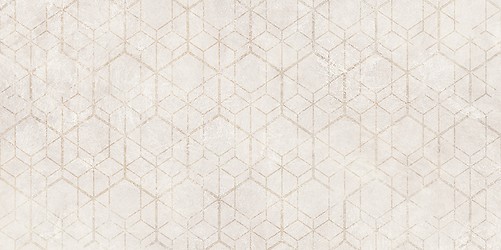 LIV TERRIA IVORY GEO DECOR MATT RECT 29,8X59,8 G1