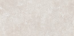 LIV TERRIA LIGHT GREY ARC DECOR MATT RECT 29,8X59,8 G1
