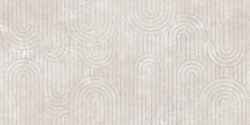 LIV TERRIA LIGHT GREY ARC DECOR MATT RECT 29,8X59,8 G1