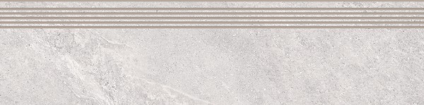 LIV ZANZIBAR LIGHT GREY STEPTREAD MATT RECT 29,8X119,8