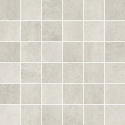 Grava White Mosaic Matt Rect