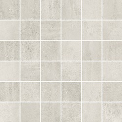 Grava White Mosaic Matt Rect