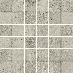 Grava Light Grey Mosaic Matt Rect