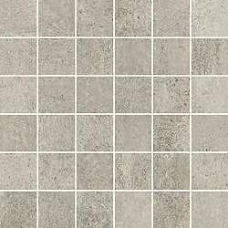 Grava Light Grey Mosaic Matt Rect