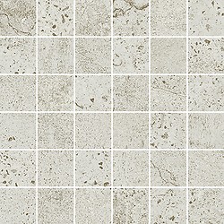 Newstone White Mosaic Matt Rect