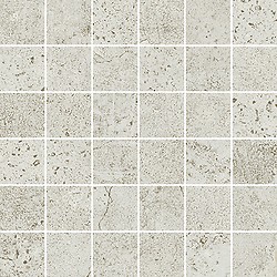 Newstone White Mosaic Matt Rect