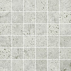 Newstone Light Grey Mosaic Matt Rect
