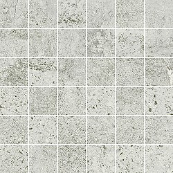 Newstone Light Grey Mosaic Matt Rect