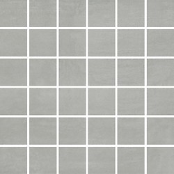 Concrete Flower Dark Grey Mosaic