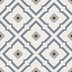 Patchwork Geometric Flower Matt
