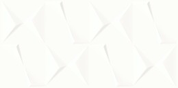 Velez White Structure Satin Rect