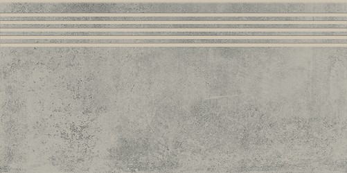 FOGGY NIGHT LIGHT GREY STEPTREAD MATT RECT 29,8X59,8